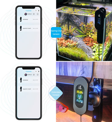 32F To 140F Digital LCD Aquarium Thermometer Temp PH TDS Air Temp Humidity Tester